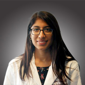 Lakshmi D Gowda, MD practices Hospital Medicine in Cambridge
