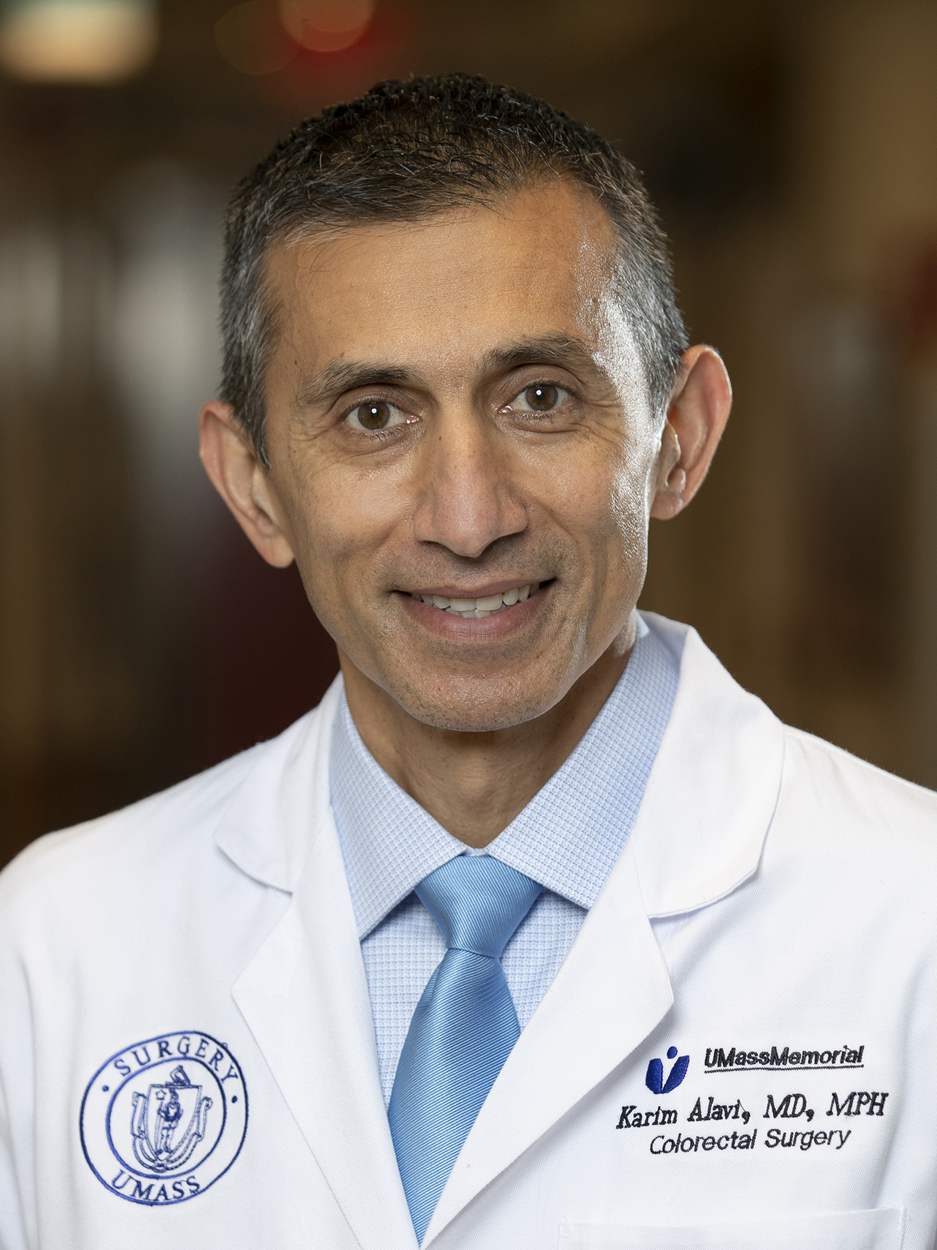 Karim Alavi, MD,MPH practices Colon and Rectal Surgery and Surgery in Milford and Worcester